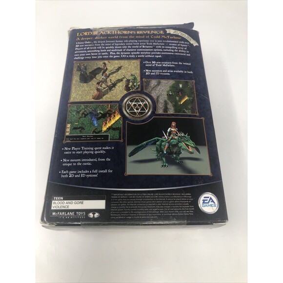 Ultima Online Lord Blackthorn's Revenge McFarlane 2002 PC EA Game Action Figure! - Picture 15 of 16